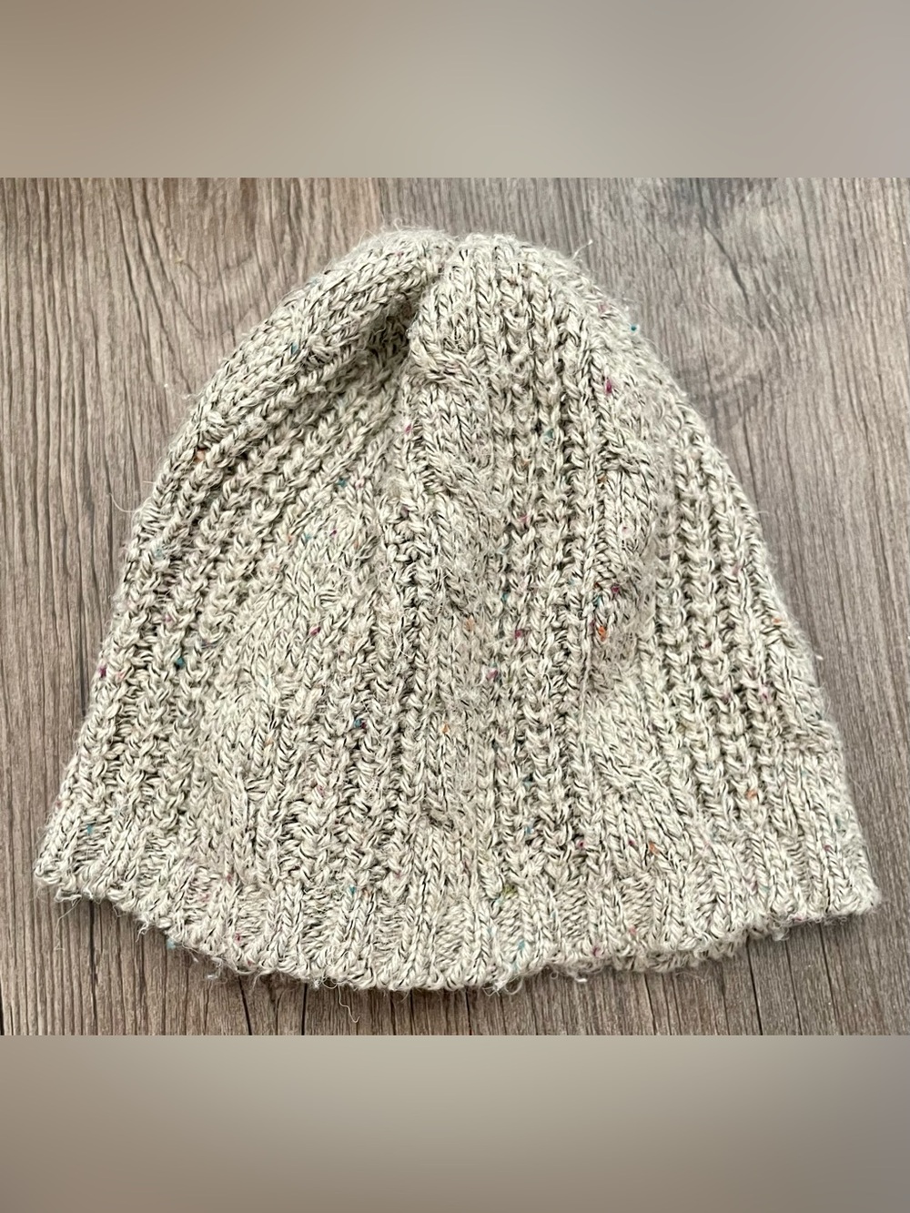 🐑 Cozy Cable-Knit Cream Hat 🐑